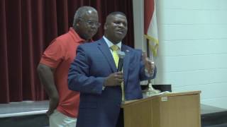 Sheriff Clee Atkinson Jr National Day of Prayer Pinetops NC [upl. by Tito577]