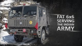 Ashok Leylands FAT 6x6  Serving the Indian Army [upl. by Wunder]