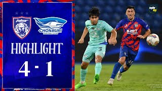 HIGHLIGHTS JOHOR DARUL TA’ZIM 41 CHONBURI  22 MAC 2024 [upl. by Yadseut412]