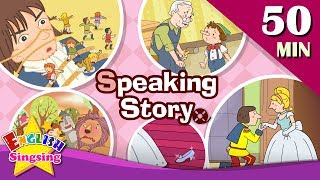 Speaking Story  50 minutes Kids cartoon Dialogues  Easy conversation  Learn English for Kids [upl. by Wiener692]