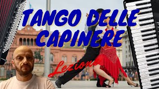 Fisarmonica  Lezione  TANGO DELLE CAPINERE  Fisarmonica Superfacile [upl. by Nwahsaj]