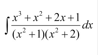 Integral of x3  x2  2x  1x2  1x2  2 dx [upl. by Bird]