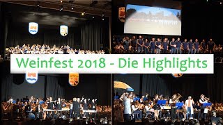 Weinfest 2018  Die Highlights [upl. by Accissej]