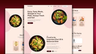 The best React complete project for beginner with source code  Restaurant Web Site [upl. by Ahsok546]