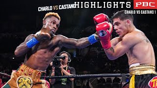 Charlo vs Castano 1 ends in a DRAW  The Road to CaneloCharlo [upl. by Solahcin]