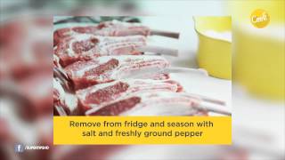 Perfect combination Minted Lamb Chops in five easy steps [upl. by Esahc]