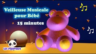 Veilleuse Musicale pour Bébés  Musique Relaxante pour Aider Bébé à Sendormir 🌙  Les Pioupious [upl. by Ram]