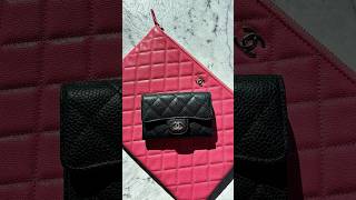 Chanel O Case Large Unboxing  My PINK Chanel Zipped Pouch Chanel OCase CaviarLeather [upl. by Kcarb377]