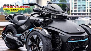 Spyder F3 S Special DriverFocused Technology  2023 CanAm Spyder F3 S Special [upl. by Farrah875]