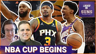 Phoenix Suns Begin NBA Cup Royce ONeale Vs Ryan Dunn Bradley Beals Season On Defense [upl. by Killian]