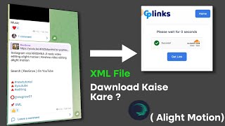 XML file kaise dawnload kare 2024  Website se XML file kaise dawnload kare 2024  Alight Motion [upl. by Attenaj]