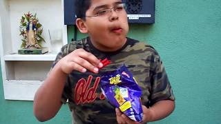 Bryan Mena Takis Fuego 2 minute Eating Challenge [upl. by Nedra920]