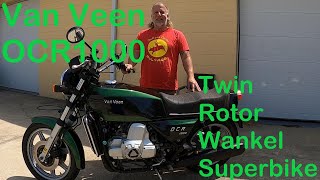 PRESENTING THE VAN VEEN OCR 1000 TWIN ROTOR WANKEL MOTORCYCLE [upl. by Airbmac]