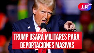 Estados Unidos DONALD TRUMP anuncia deportación masiva de migrantes [upl. by Nerta]