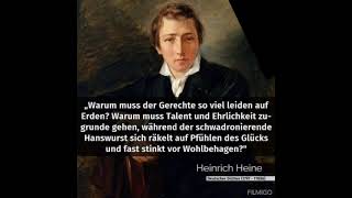 Zitat von Heinrich Heine [upl. by Anawik]