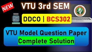 DDCO Model Paper Solution  Part 1  Qn 1 to 4 [upl. by Krute338]