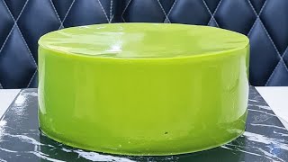 Pandan Layer Cake Recipe 斑斓分层蛋糕，斑斓咖椰果冻蛋糕食谱Pandan Kaya Jelly Cake [upl. by Tiemroth]