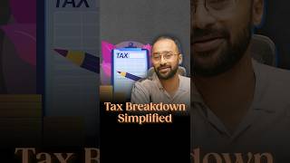 Tax Breakdown Simplified llashorts 1047 [upl. by Alidis]