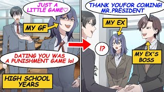 【Manga】My gf in high school looked down on me and dumped me When I turned 30 I met her again [upl. by Nnylorac]