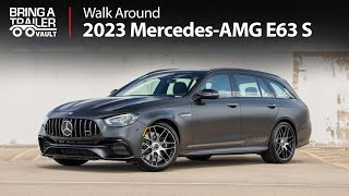 2023 Mercedes AMG E63 S Wagon Walk Around  Bring a Trailer [upl. by Sadonia684]