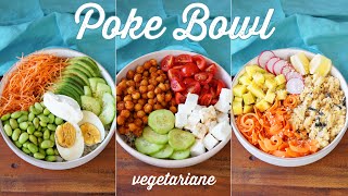 POKE BOWL Fatte in Casa  Fresche Estive e Vegetariane  Ricette Life amp Chiara [upl. by Acilef]