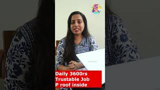 Weekly 3600 രൂപ കിട്ടുന്ന Online Job  Payment Proof shorts jobs onlinejob twinguides [upl. by Murielle245]