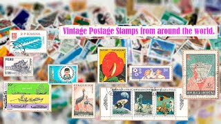 OLD POSTAGE STAMPS PHILATELY [upl. by Adnat]