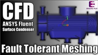 CFD Surface Condenser  Exclusive Surface Condenser Simulation Tutorial  ANSYS Fluent [upl. by Susanne646]