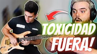 EL CUARTETO DE IBAI Toxicidad Fuera  Metal Version Guitar Cover  LucasRequena IbaiLlanos [upl. by Norford]