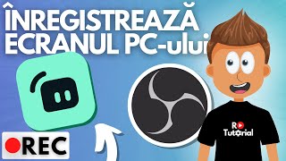 TOP 3 Programe GRATUITE de FILMAT ecranul PCului  TUTORIAL ROMÂNĂ [upl. by Johnsten858]