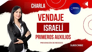 🚑❤️‍🩹Primeros Auxilios VENDAJE ISRAELÍ🩸🩺 [upl. by Dyke]