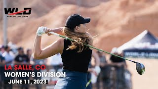 2023 World Long Drive La Salle CO  Women’s Division Quarters Semis amp Finals [upl. by Alleris]