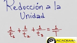 Reducción a la unidad fracciones [upl. by Murielle119]