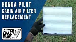 How to Replace Cabin Air Filter 2016 Honda Pilot  AQ1058 [upl. by Araem]