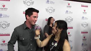 Logan Lerman Interview  Sgt Stubby An American Hero World Premiere [upl. by Ennaeerb760]