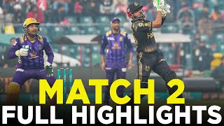 Full Highlights  Quetta Gladiators vs Peshawar Zalmi  Match 2  HBL PSL 9  M2A1A [upl. by Nehgaem151]