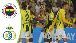 Fenerbahce vs Union SaintGilloise  Extended Highlights amp All Goals 2024 HD [upl. by Avrenim774]