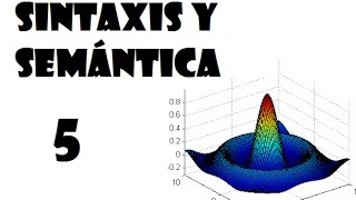 🖥 Sintaxis y semántica en Matlab [upl. by Nyrhtak]