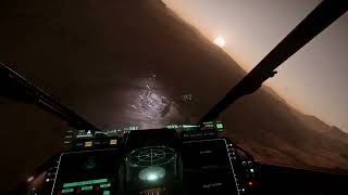 Cruise  Star Citizen decoupled unlim low fly  4K Tobii5 [upl. by Tocci568]