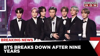 BTS Members Go Separate Ways For Now Announces Indefinite Hiatus  BTS Army Breaks Down [upl. by Nanine38]