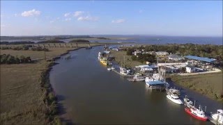 Drone Footage Tybee Island And Beach [upl. by Lesnah873]