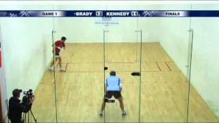 2009 IRISH HANDBALL NATIONALS 4 WALL BRADY VS KENNEDY [upl. by Eiuqnimod296]