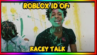 NBA YOUNGBOY  KACEY TALK ROBLOX MUSIC IDCODE JANUARY 2022 WORKING [upl. by Erving]