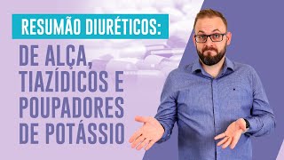 Aula de Farmacologia  Farmacologia dos Diuréticos  Alça Tiazídicos e Poupadores de Potássio [upl. by Ecnerrat599]