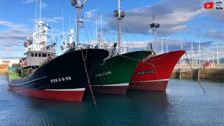 GETARIA  Grandes Barcos Pesqueros  España Bretaña Tele 🇪🇸 [upl. by Aleras606]