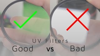 How to tell a Good UV filter from a Bad one [upl. by Adnilasor]