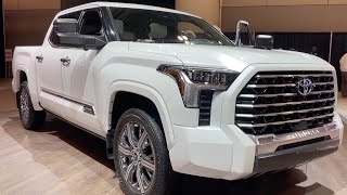 2023 Toyota Tundra Capstone Hybrid at the 2023 Toronto Auto Show [upl. by Annayoj]