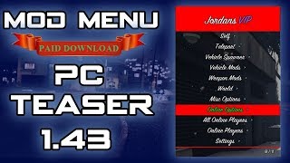 GTA 5 Online 146 Jordans Menu w Money and RP Hacks  Download [upl. by Karoly558]