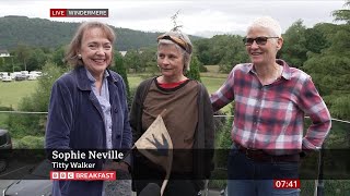 Sophie Neville Suzanna Hamilton Kit Seymour Swallows amp Amazons On BBC Breakfast 30062024 [upl. by Ydnim]