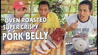 SUPER CRISPY PORK BELLY COOKED IN UNUSUAL WAY [upl. by Nellak]